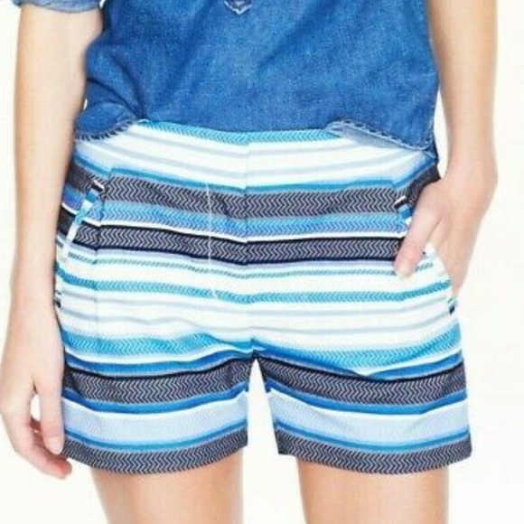 J.Crew zig zag print 3” short - Picture 1 of 3